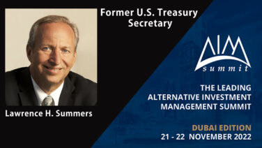 Former U.S. Treasury Secretary discusses what’s next for the Global Economy at UAE’s AIM Summit
