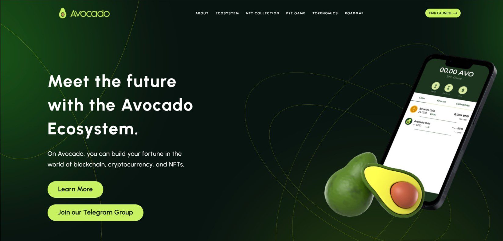 Avocado reveals its goal to create a Blockchain, Crypto, and NFT solution that is all-in-one￼￼