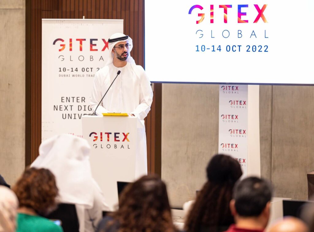 His Excellency Omar Al Olama, Minister of State for AI, Digital Economy & Remote Work Applications
