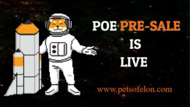 Pets Of Elon Announces $POE Token Pre-sale Is Now Live!