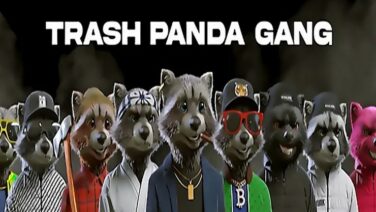 Trash Panda Gang – a collection of 5555 3D hand-drawn NFTs