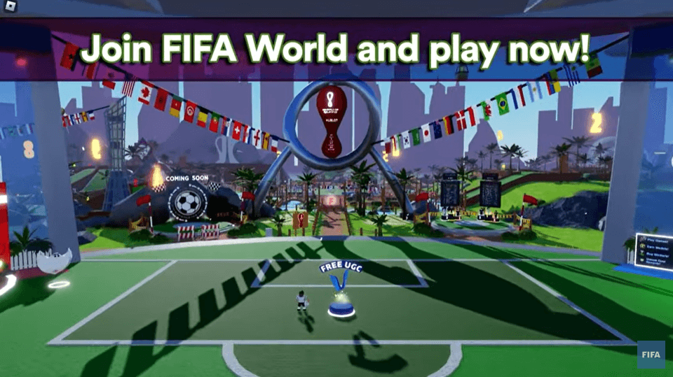 FIFA and Roblox (NYSE: RBLX) teamed up to grant free-to-play access to FIFA World to both the Roblox community and football fans worldwide.