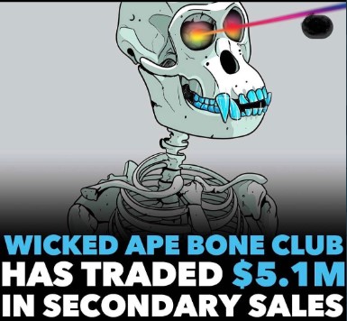 Wicked Ape Bone Club NFT