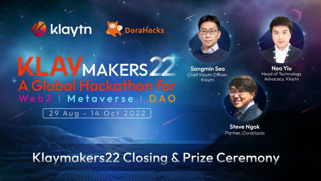 Klaytn Foundation Awards Over US$1 Million in Prizes and Grant Opportunities to Inaugural Winners of Flagship Web3 Hackathon