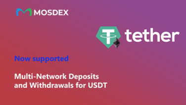 Mosdex will now support ERC-20 Tether