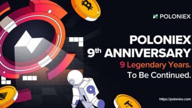 Poloniex is celebrating its 9th anniversary
