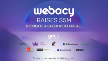 Webacy has announced the successful closure of a $4 million