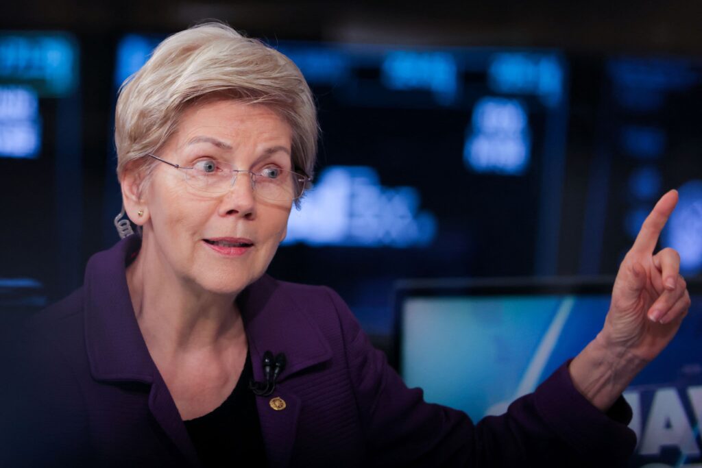 US Senator Elizabeth Warren Criticizes Cryptocurrency, Supports CBDCs