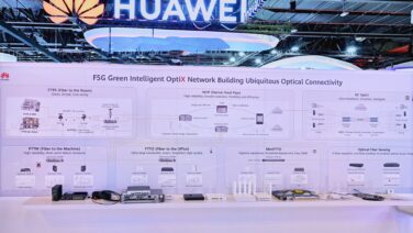 Huawei showcased its F5G Green Intelligent OptiX Network scenario-specific solutions that enable industry intelligence
