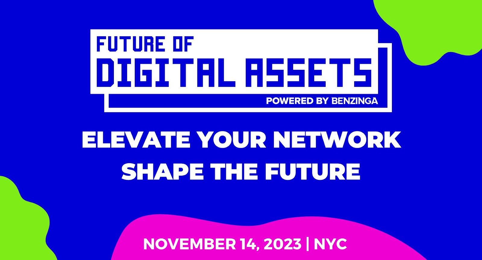 Build Wealth In Alternative Investments: Join Morgan Creek, Grayscale, Vodafone, Bitget And More at Benzinga’s Future of Digital Assets Conference Nov. 14 in New York City