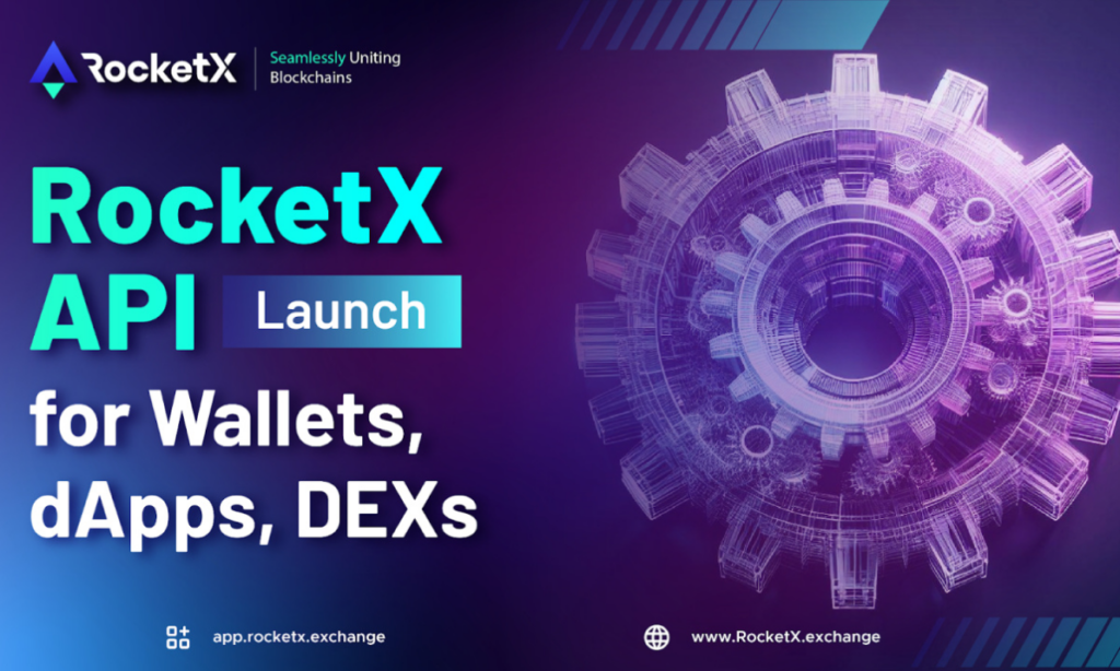 RocketX Launches Its API In Beta, Allowing Multichain Crypto Asset Swaps For Any dApp - Chainwire