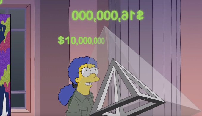 The Simpsons Delve into NFTs and Blockchain in Halloween Special