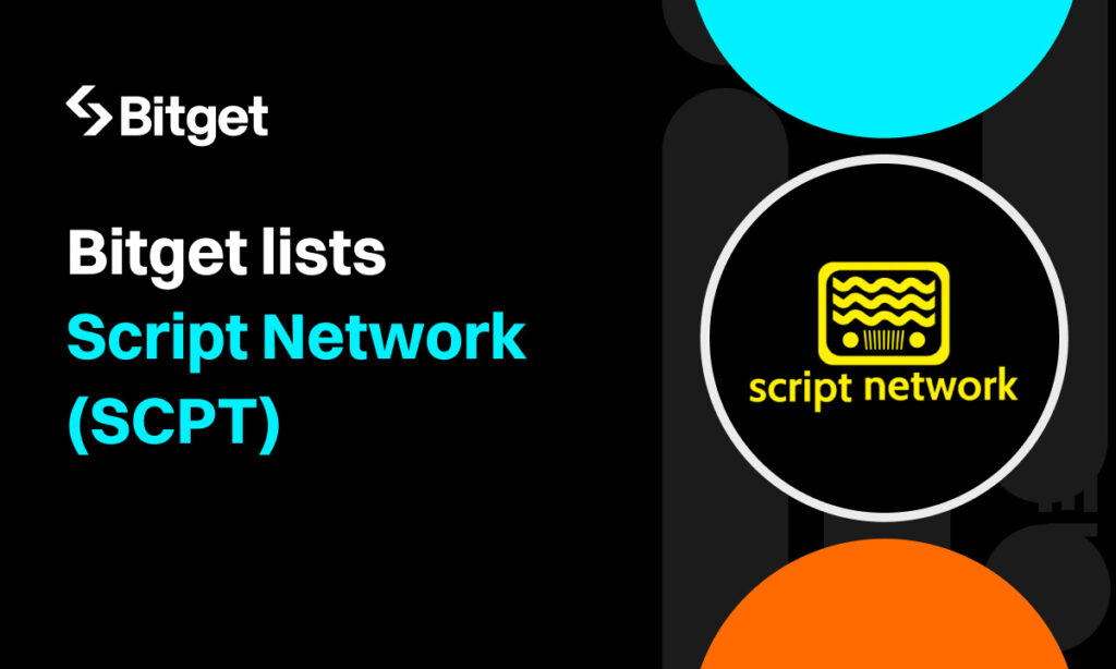 Bitget Lists Script Network To Innovation Zone, Expanding Spot Market Variety