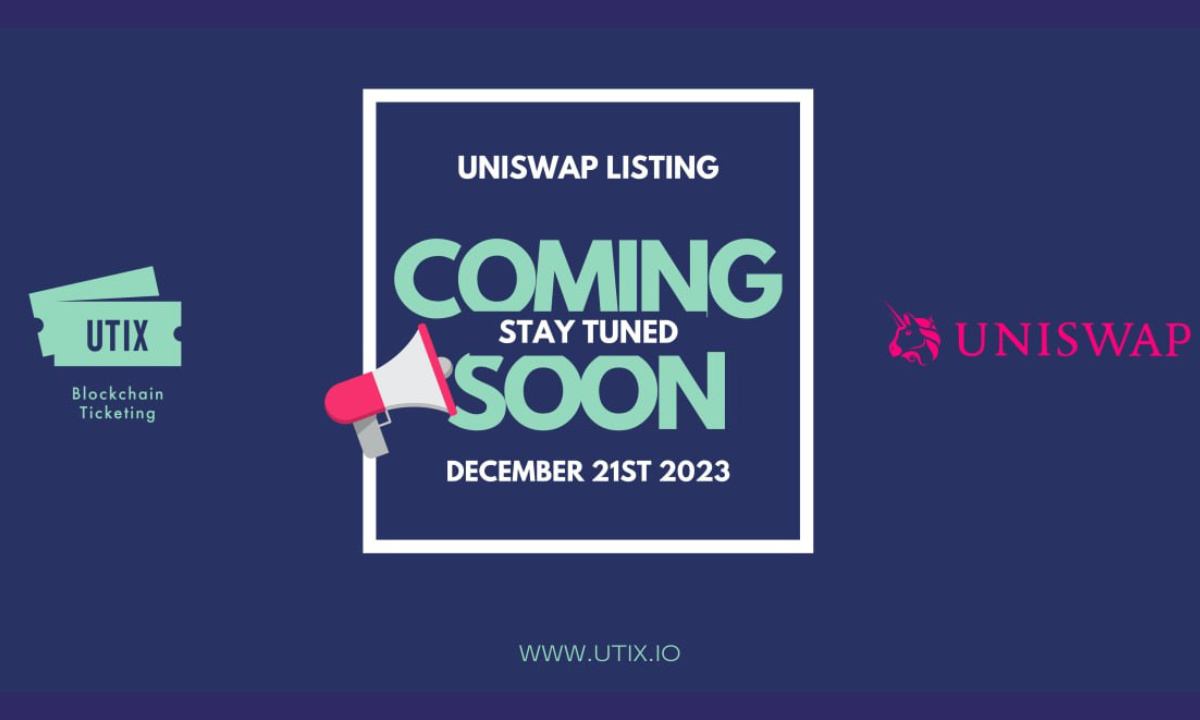 Blockchain Ticketing Platform UTIX Lists Its Token on Uniswap