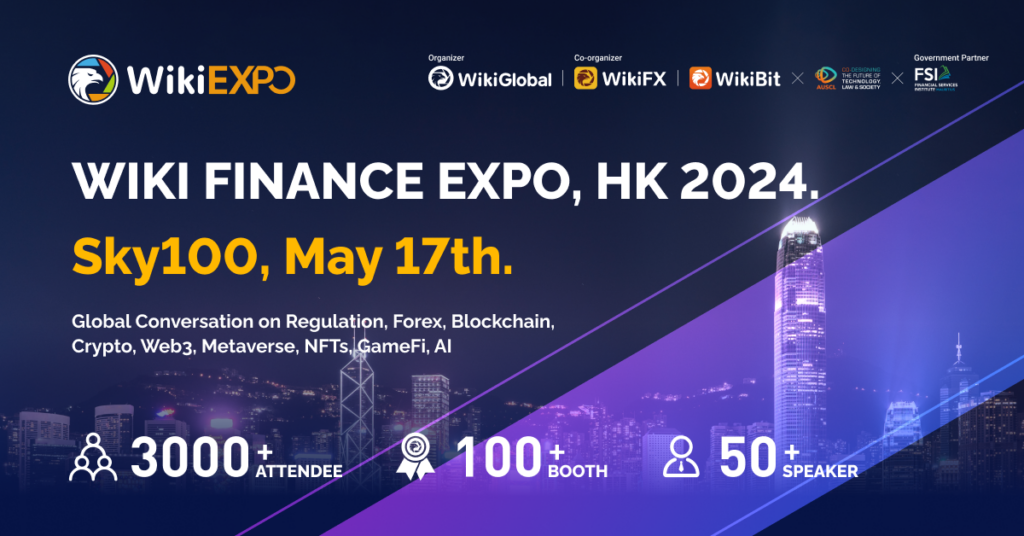 Wiki Finance Expo Hong Kong 2024 is one of the largest and most influential fintech and digital finance events in Asia in 2024.