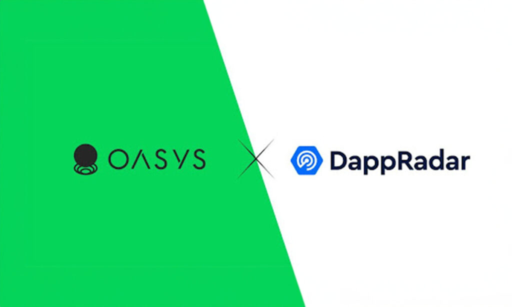 DappRadar Integrates Games & dApps on Oasys to Support Verses, Showing 5 Games Leading UAW Rankings