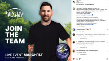 Football Legend Lionel Messi to Unveil the Highly Anticipated “Join the PLANET” RWA on March 1