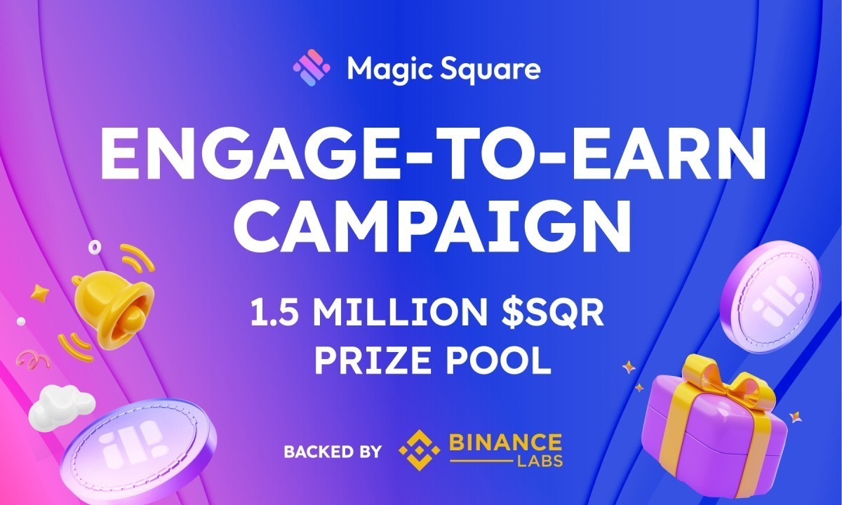 Magic Square Launches Engage-To-Earn Campaign With $750K Prize Pool | Headlines | News | CoinMarketCap