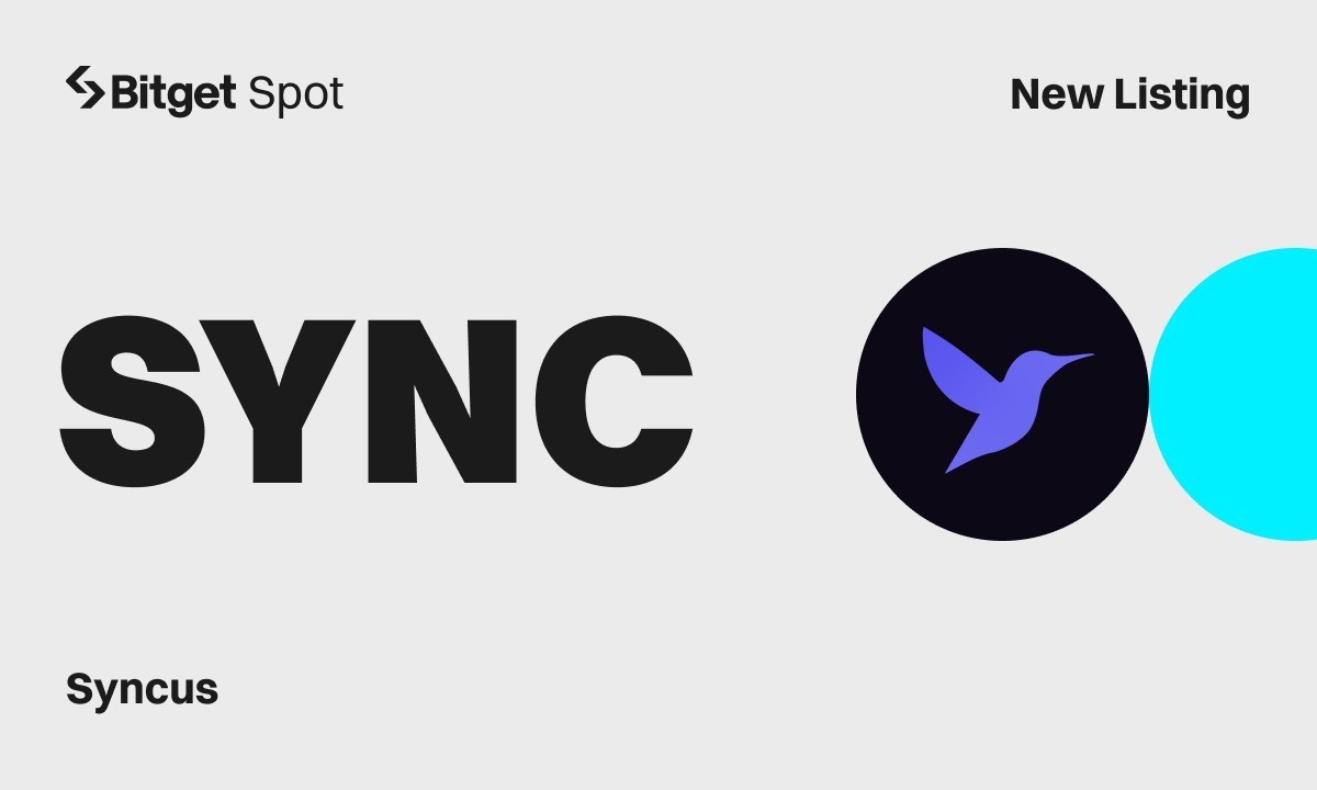 Bitget Announces Listing of Syncus (SYNC) – Pioneering Treasury-Token Dynamics in DeFi
