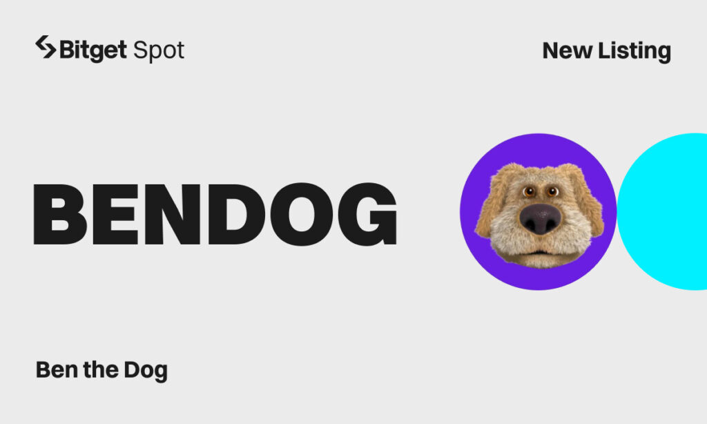 Bitget Lists Ben the Dog (BENDOG), A New Cultural Phenomenon in the Cryptocurrency World