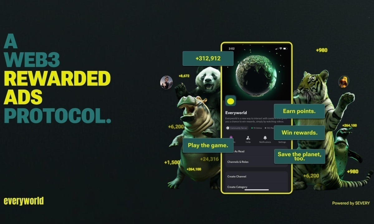Everyworld Web3 Discovery and Rewarded Ads Platform Launch Disrupts Advertising