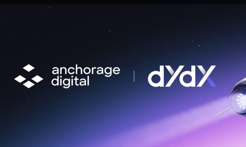 Institutional crypto platform Anchorage Digital has announced support for native DYDX staking