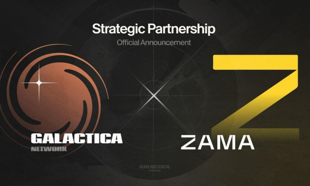 Galactica.com announced a collaboration with Zama