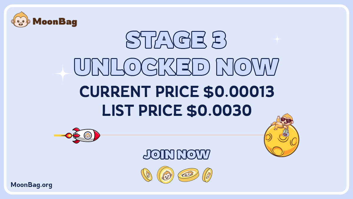 From Earth to the Moon: MoonBag Crypto Defies Gravity as its Presale Floats above ChainGPT and Billion Dollar Jackpot