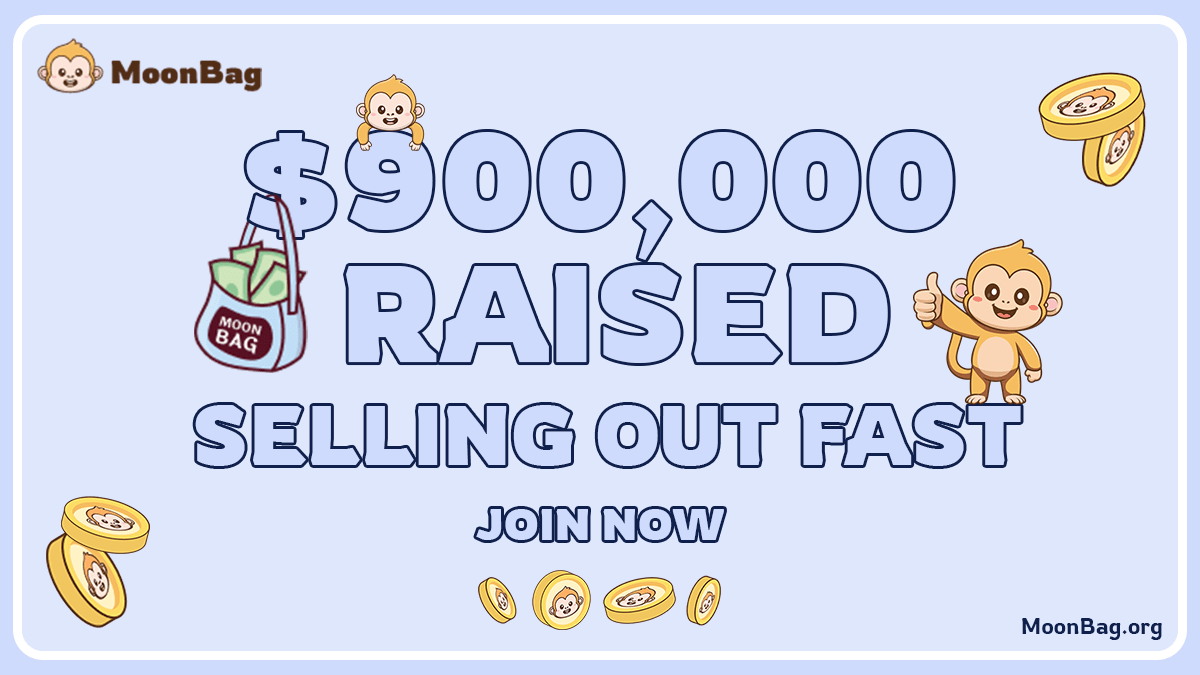 MoonBag Presale Is Turning Heads By Amassing Over $900,000 In Stage 3 Of Presale Giving Tough Competition To Polkadot and Tron