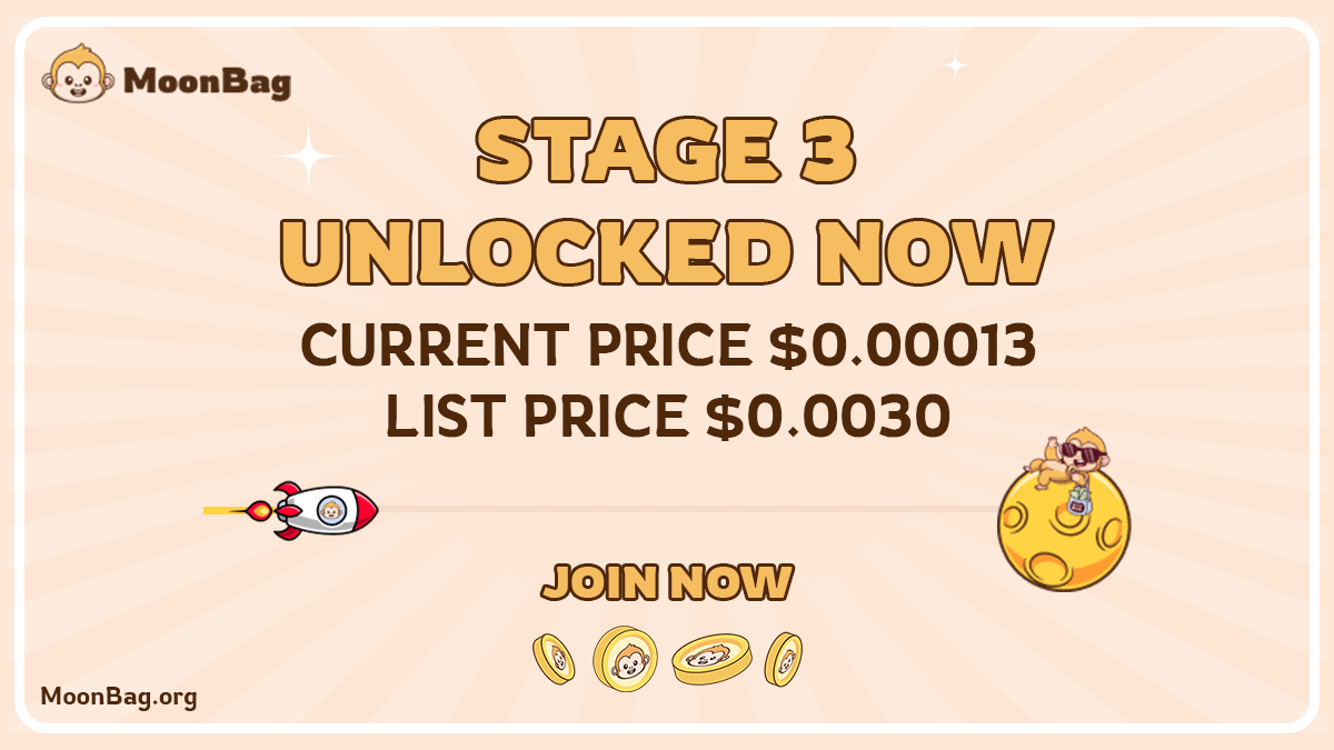 MoonBag Presale’s 15,000% ROI Projection Leaves Fetch AI and Avalanche in Lunar Dust