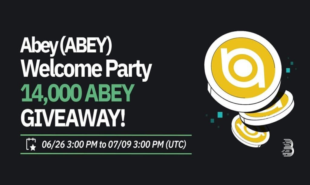 BitMart exchange list Abey Token on its platform