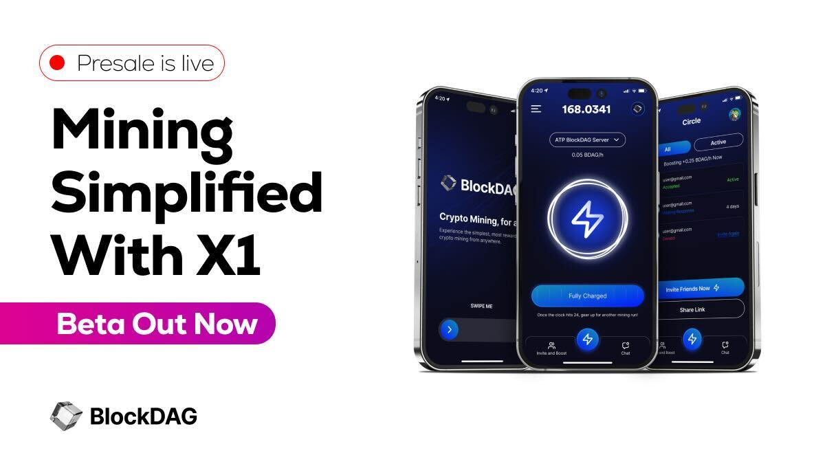 BlockDAG’s X1 Beta App Sparks Interest Among Crypto Miners, Selling Over 8,150 Units Amid Arbitrum Decline & MATIC Challenges