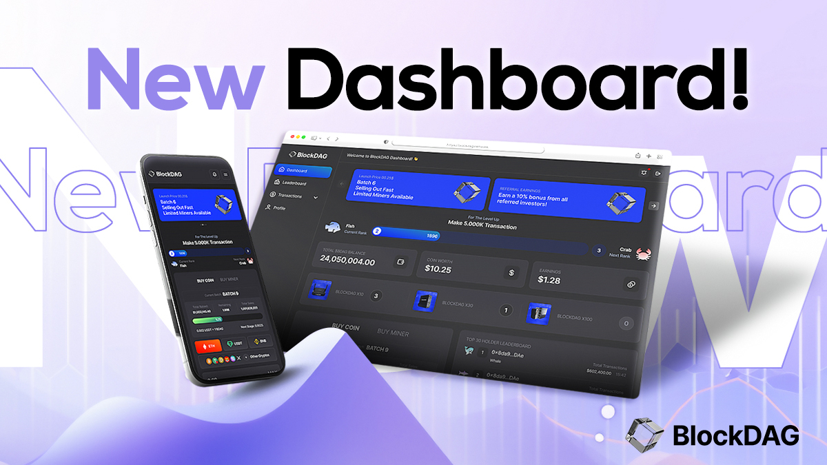 BlockDAG Ignites Crypto with $46.8M Presale Boom and Revolutionary Dashboard Updates, Surpassing Dogecoin and Theta Network!