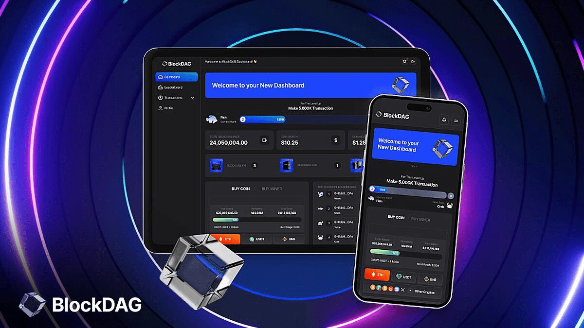 Learn about BlockDAG's strategic advancements and $1 price forecast amid market hurdles such as Toncoin's user drop and ThorChain's price swings.