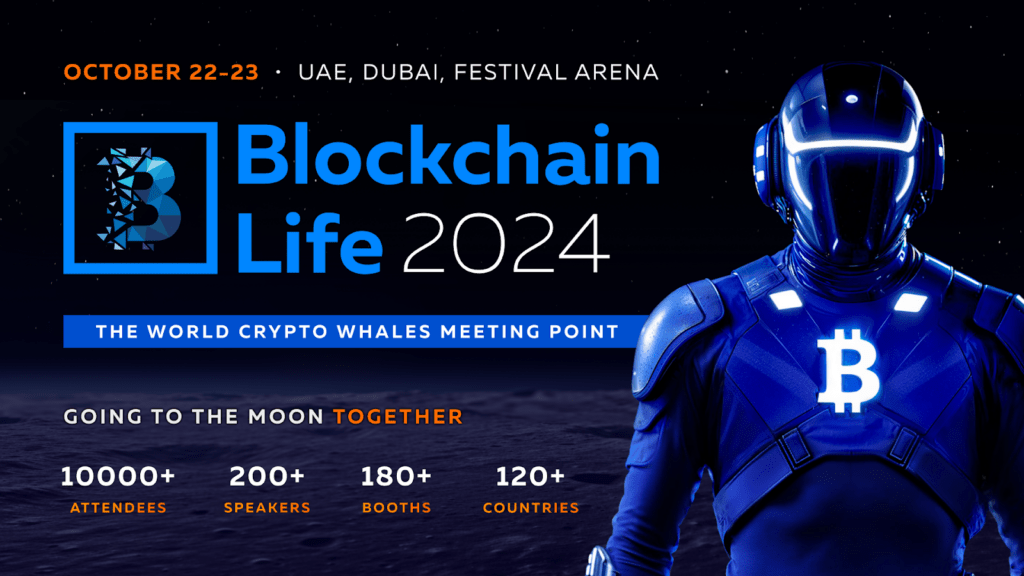 Blockchain Life 2024 will return for its 13th edition on October