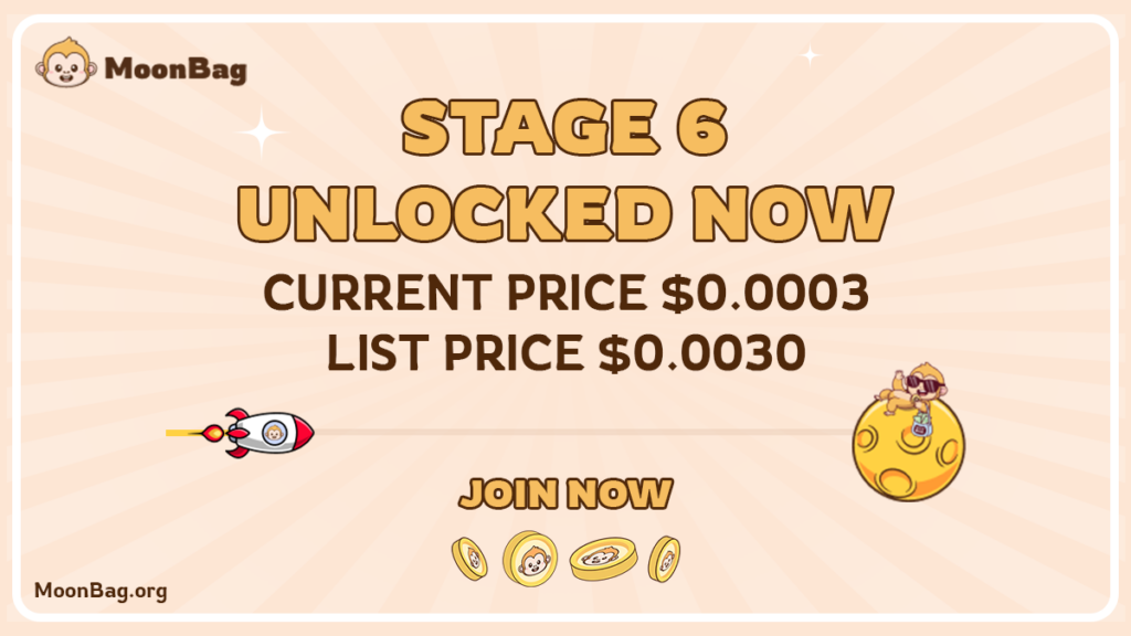MoonBag Meme Coin Achieves the Status of Top Crypto Presale in 2024