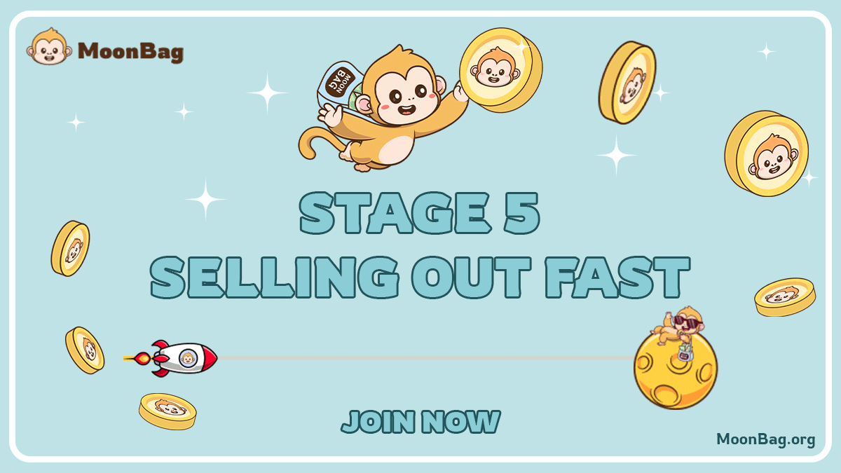 MoonBag Top Meme coin presale in 2024 Lures RNDR & NEAR coins