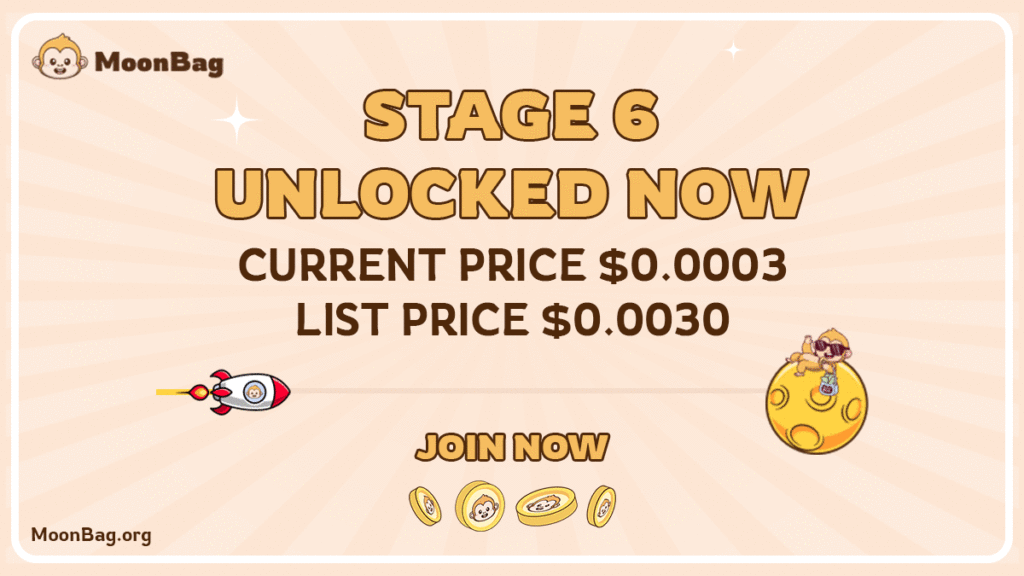 MoonBag raises over $2m with top meme coin presale in 2024.