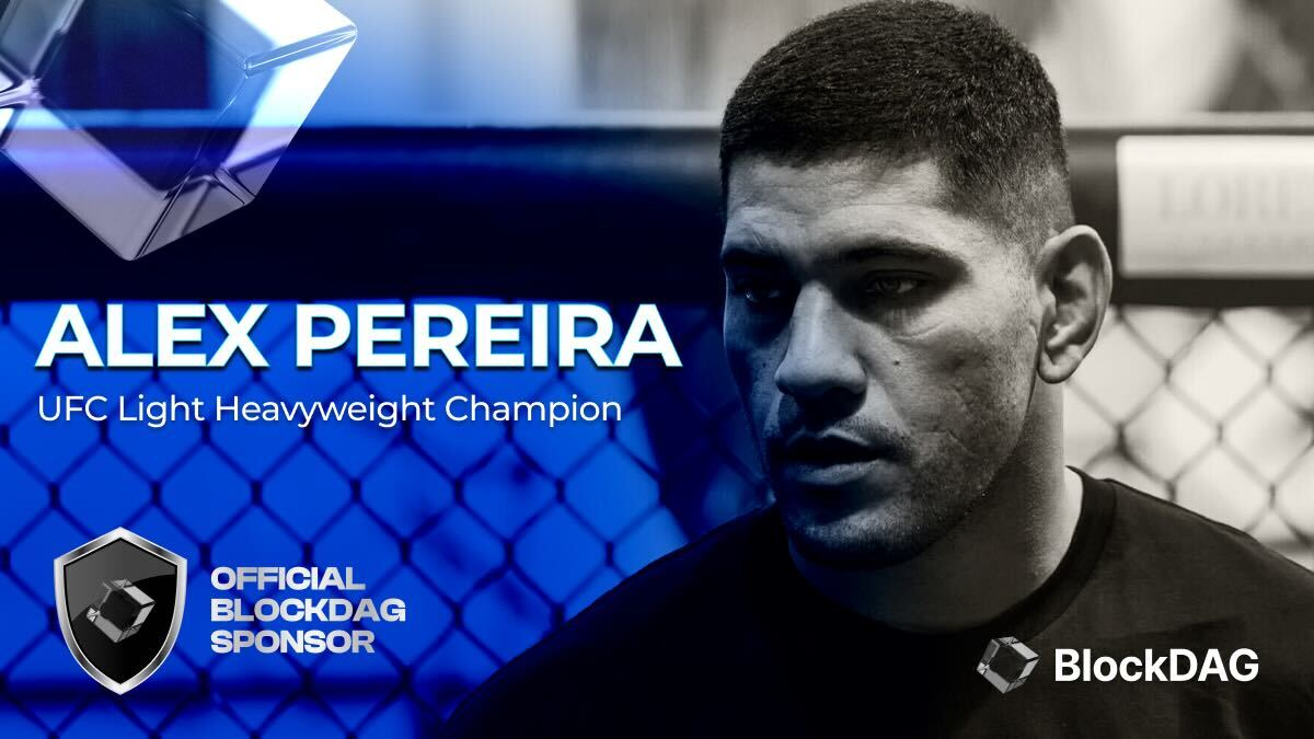 BlockDAG Secures Market Lead with UFC Icon Alex Pereira: Will Its Ongoing Presale Eclipse Price Goals of DOT & KASPA?