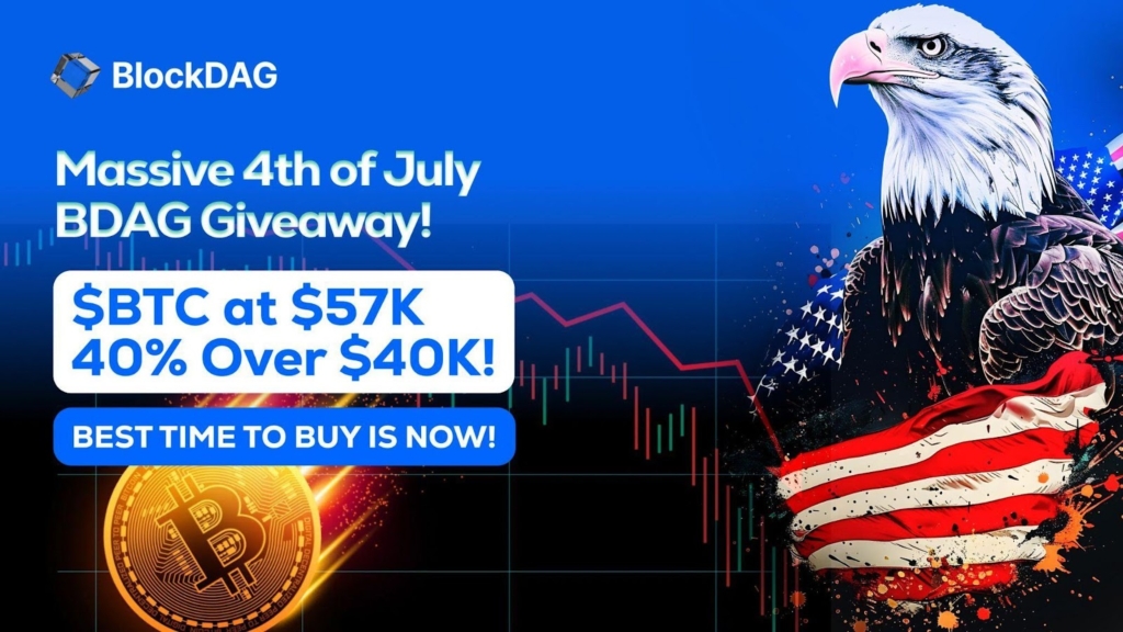 BDAG Outshines FTM & Notcoin with 40% Giveaway Surge