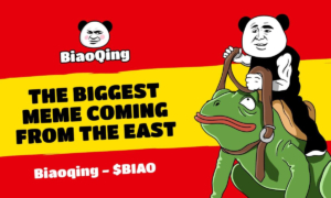 Biaoqing Memecoin Hits New Heights In The Crypto Market
