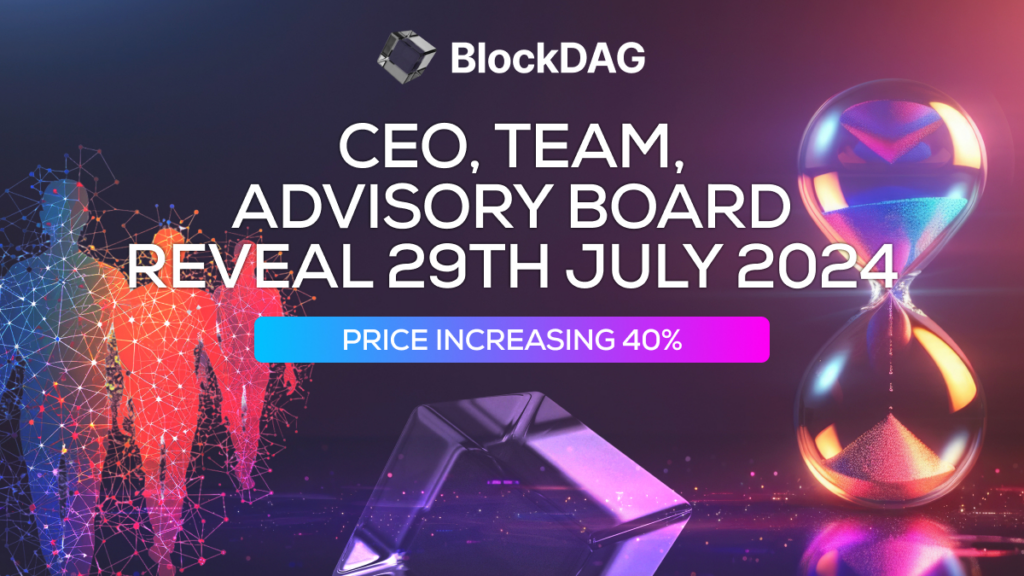 BlockDAG's CEO & Team Reveal Drives Presale to $57.4M Amidst Declining Prices for Aptos and Render
