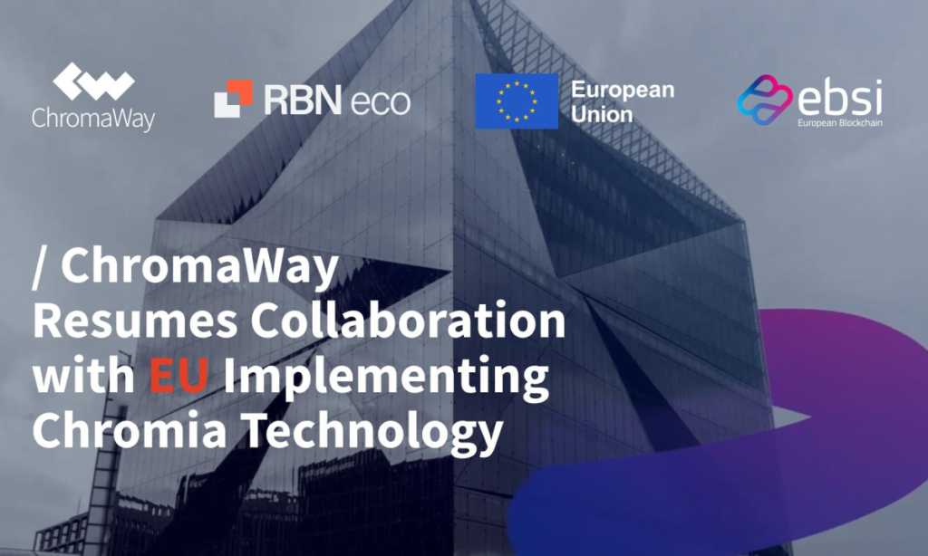 ChromaWay Resumes Collaboration with EU Implementing Chromia Technology