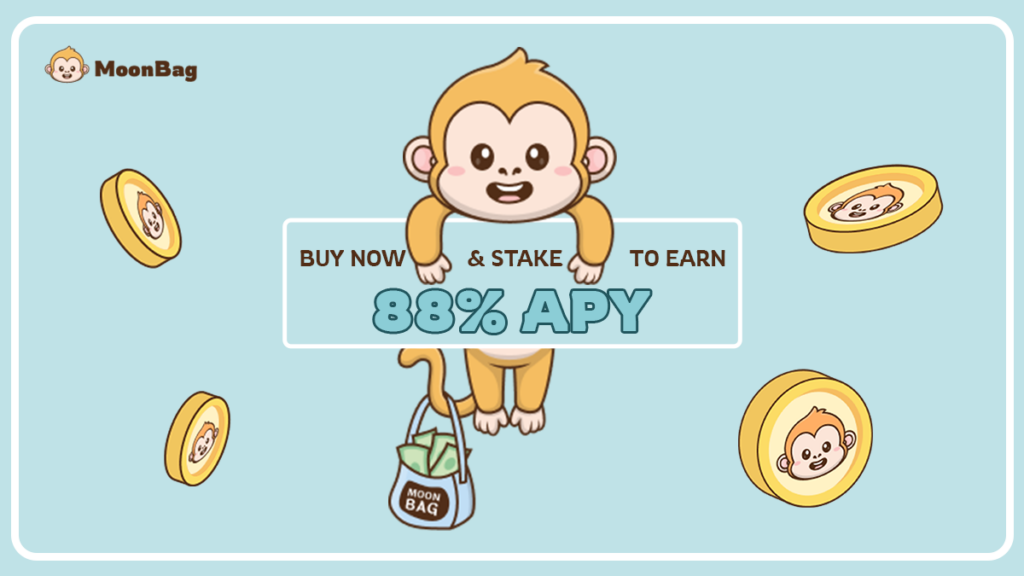MoonBag staking rewards are live offering high APY