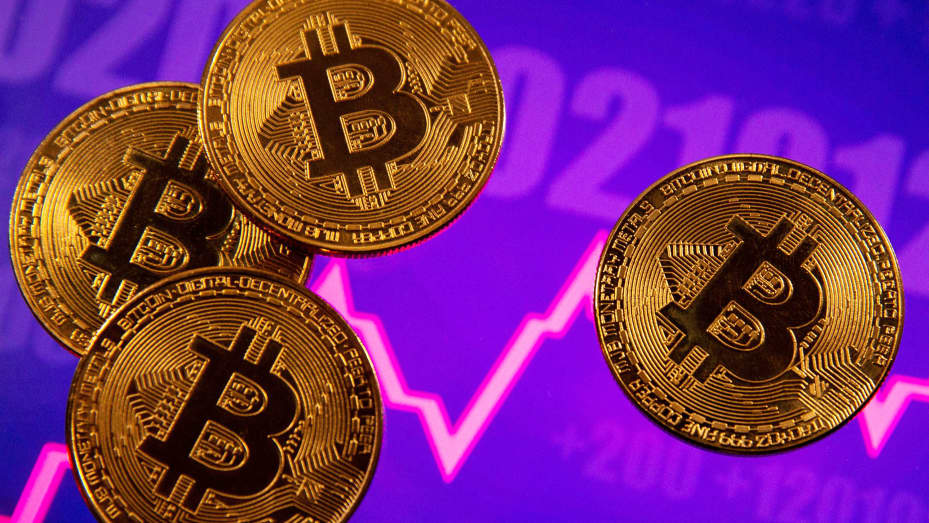 Bitcoin jumps back to over $55K after the market crash