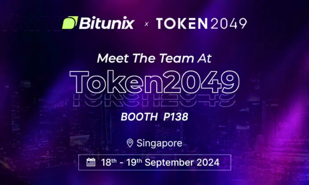 Bitunix Takes the Stage as Silver Sponsor at Token2049 Singapore, September 18-19