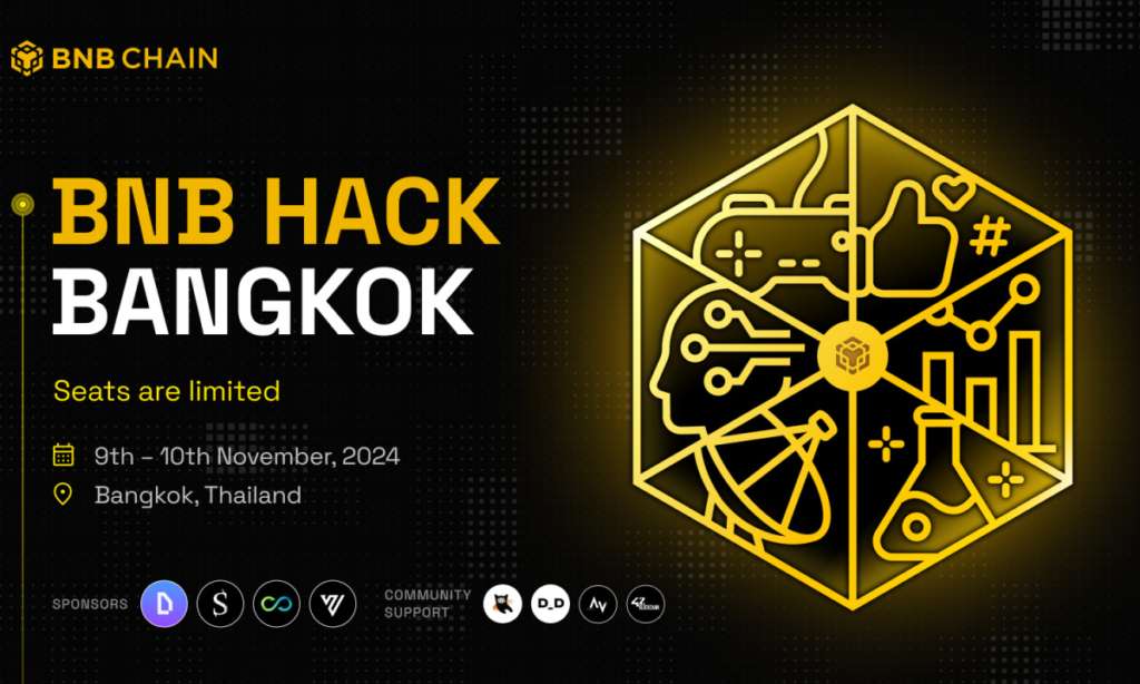 BNB Chain Announces BNB Hack Bangkok, a Two-Day Hackathon Focused on Innovation and Collaboration