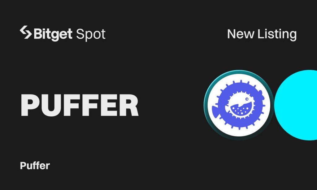 Bitget Lists Puffer Finance (PUFFER) on Launchpool with 2,700,000 Tokens in Rewards