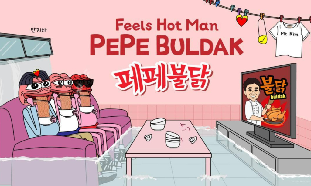 Korean K-Meme Pepe Buldak($BUL) Surpasses $1 Million in Presales, Set to Launch Offline Stores