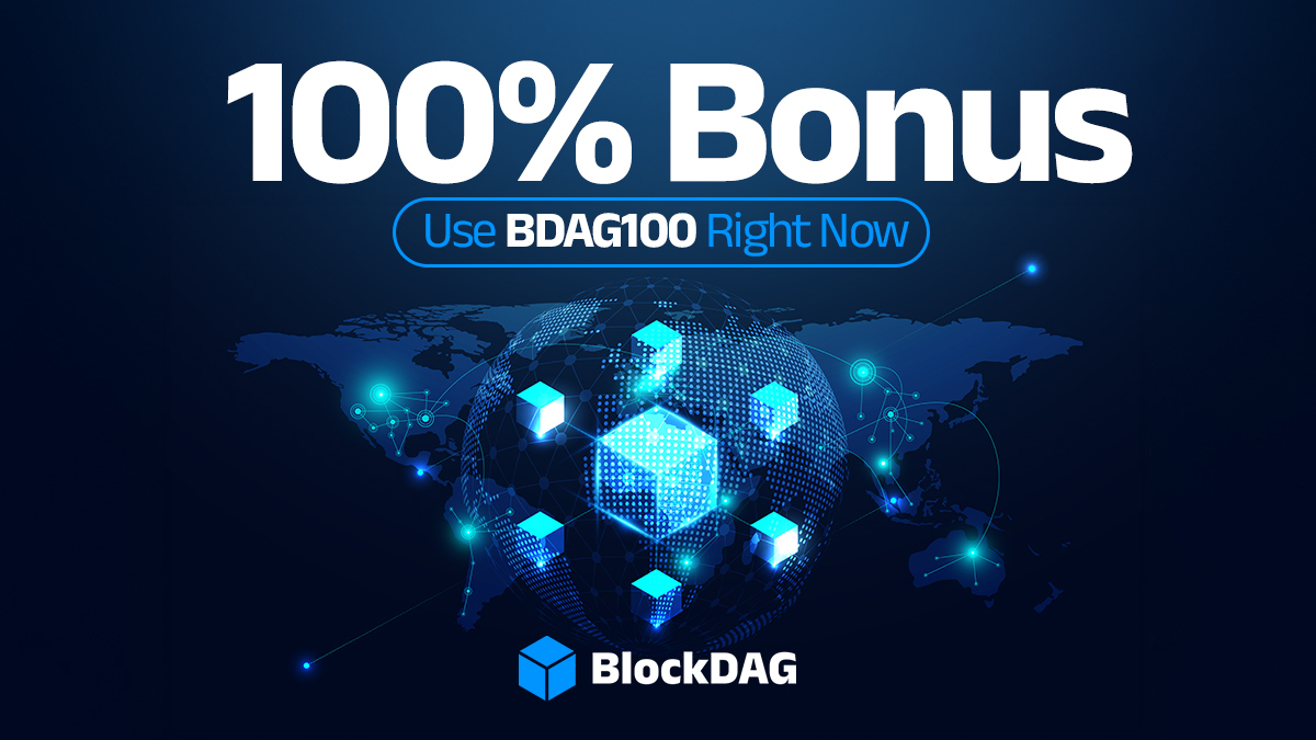 BlockDAG Captures Attention With A 2100% Surge & A Spectacular 100% Bonus—Insights on TRX Ranking & BTC ETFs Inflows
